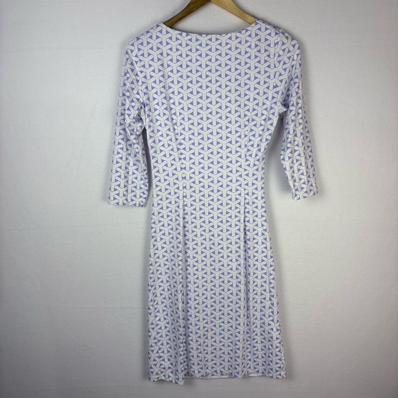 J. McLaughlin Purple Sage Catalina Cloth Ruched Dress - Picture 2 of 6